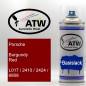 Preview: Porsche, Burgundy Red, L017 / 2410 / 2424 / 6808: 400ml Sprühdose, von ATW Autoteile West.